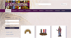 Desktop Screenshot of laboticacristiana.com